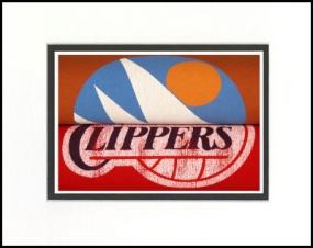 Los Angeles Clippers Vintage T-Shirt Sports Art